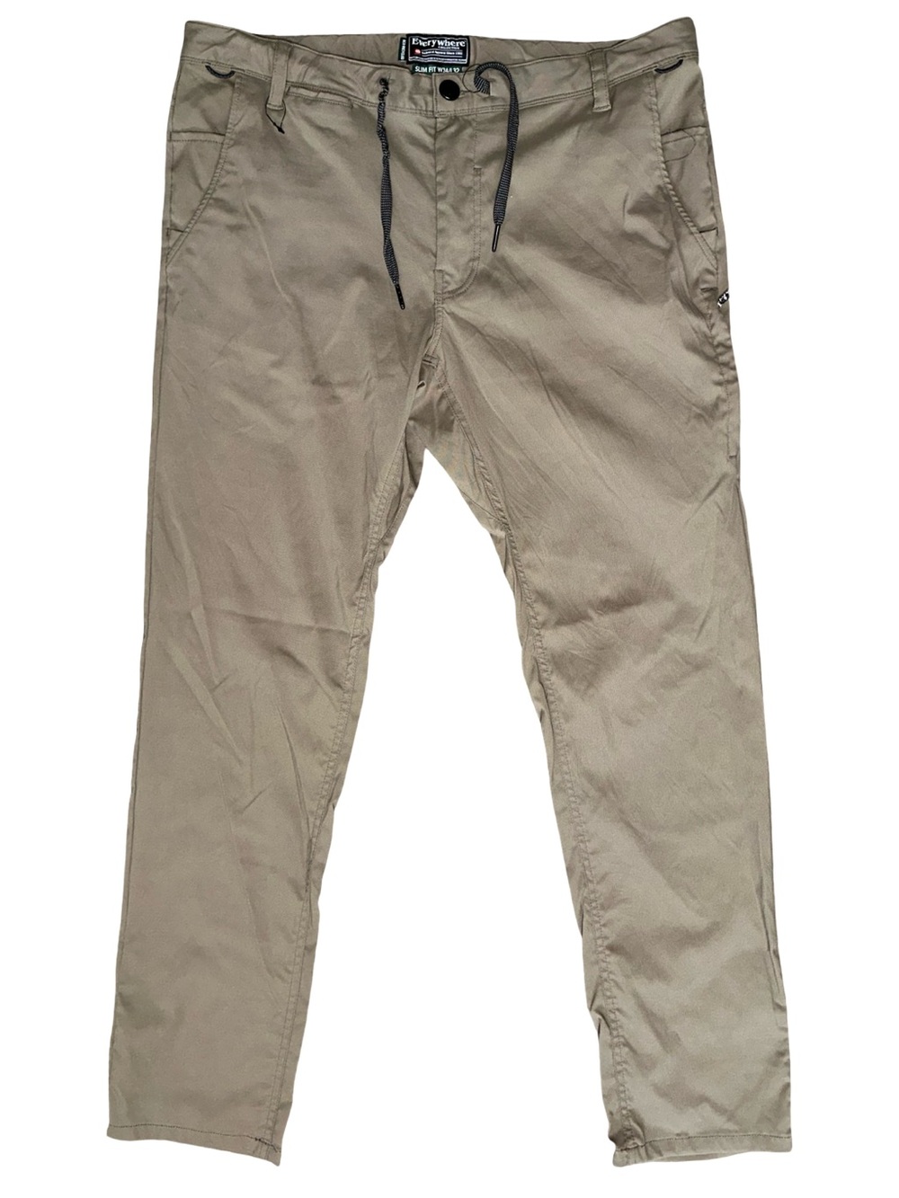 686 Everywhere Men’s Size 34 x 32 Light Brown Surplus Eco Slim Pants